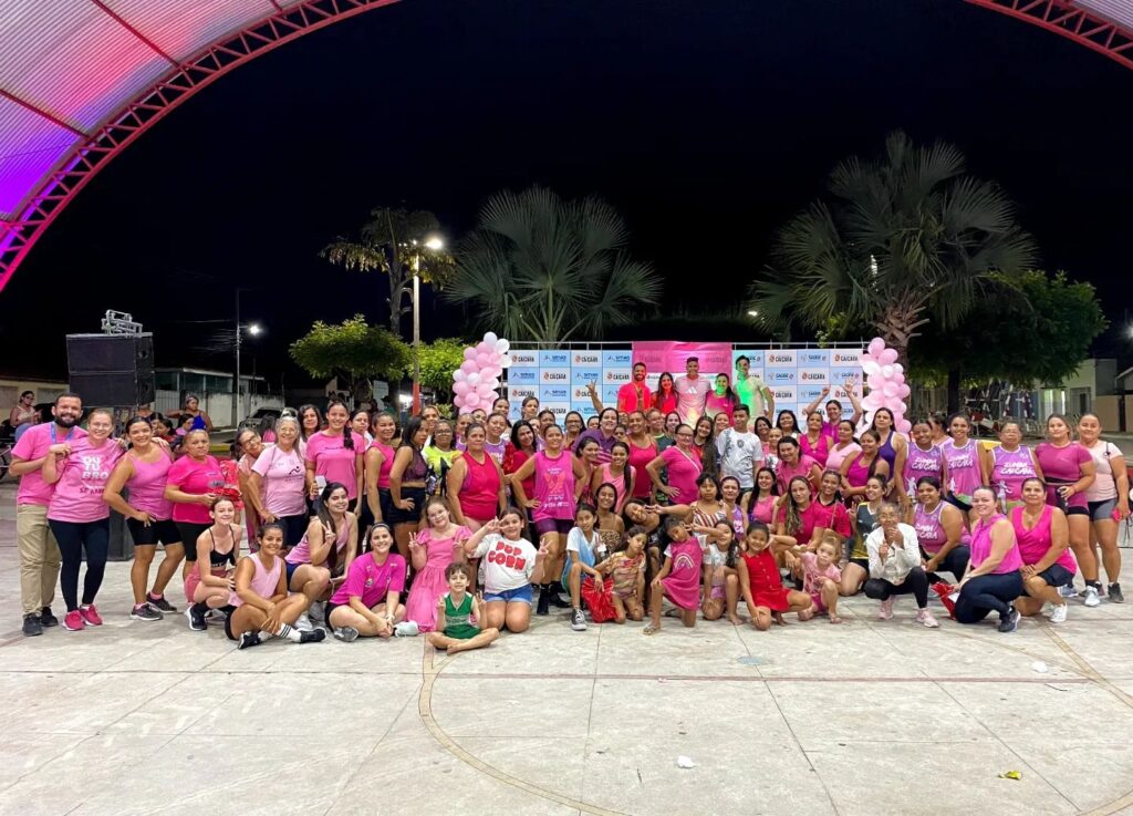 Aulão de Zumba em alusão ao Outubro Rosa 2024